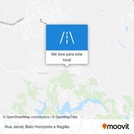 Rua Jeruti mapa