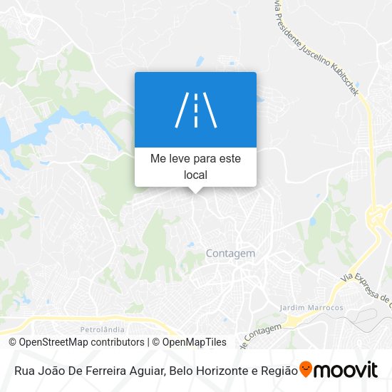 Rua João De Ferreira Aguiar mapa