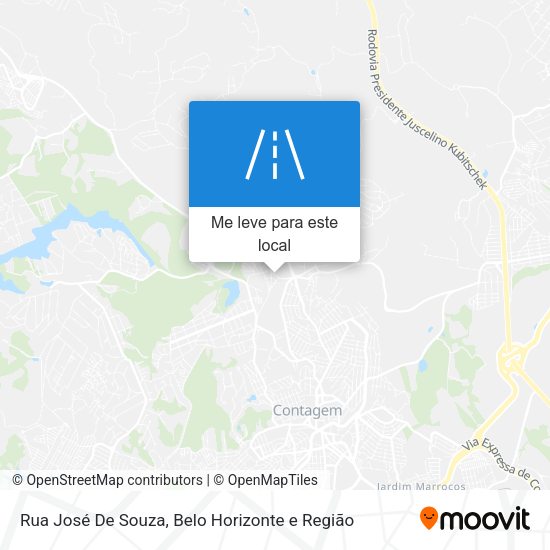 Rua José De Souza mapa