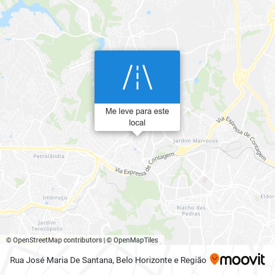 Rua José Maria De Santana mapa