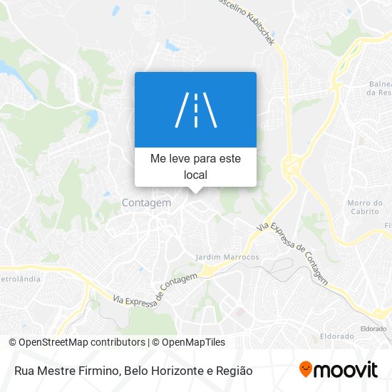 Rua Mestre Firmino mapa