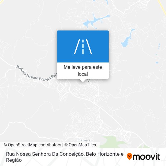 Rua Nossa Senhora Da Conceição mapa