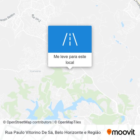 Rua Paulo Vitorino De Sá mapa