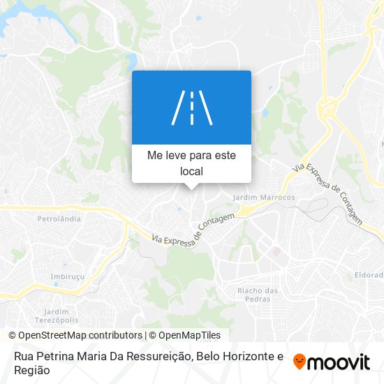 Rua Petrina Maria Da Ressureição mapa