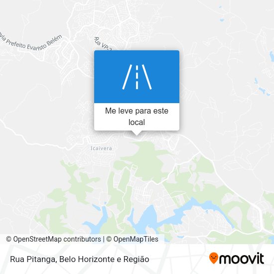 Rua Pitanga mapa
