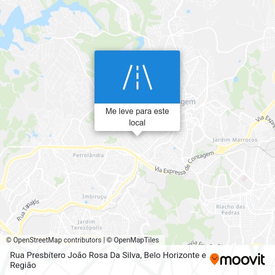 Rua Presbítero João Rosa Da Silva mapa