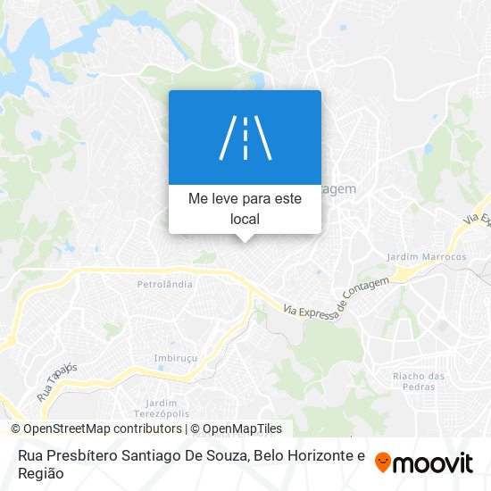 Rua Presbítero Santiago De Souza mapa