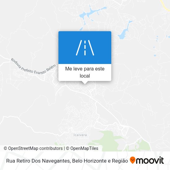 Rua Retiro Dos Navegantes mapa