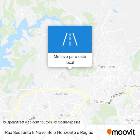 Rua Sessenta E Nove mapa