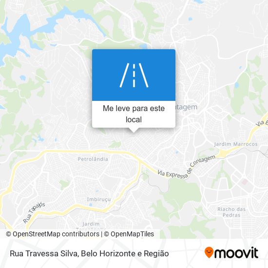 Rua Travessa Silva mapa