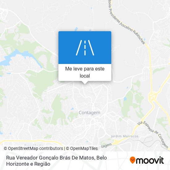 Rua Vereador Gonçalo Brás De Matos mapa