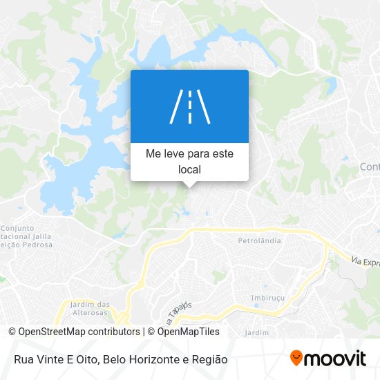 Rua Vinte E Oito mapa