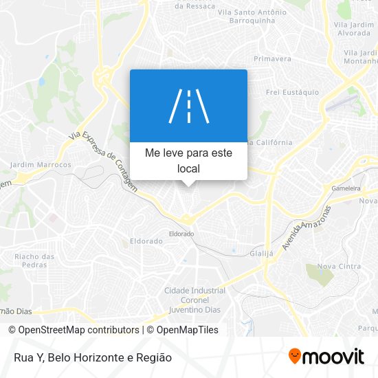 Rua Y mapa