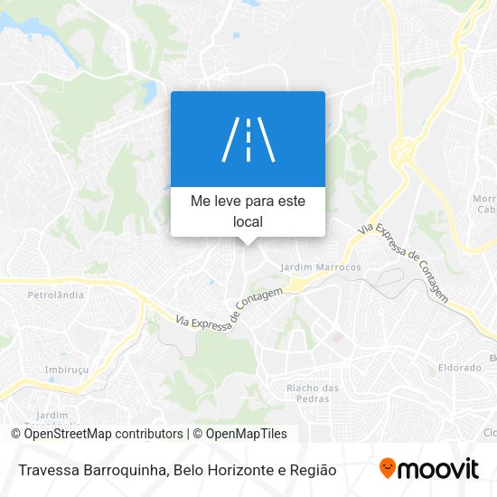 Travessa Barroquinha mapa