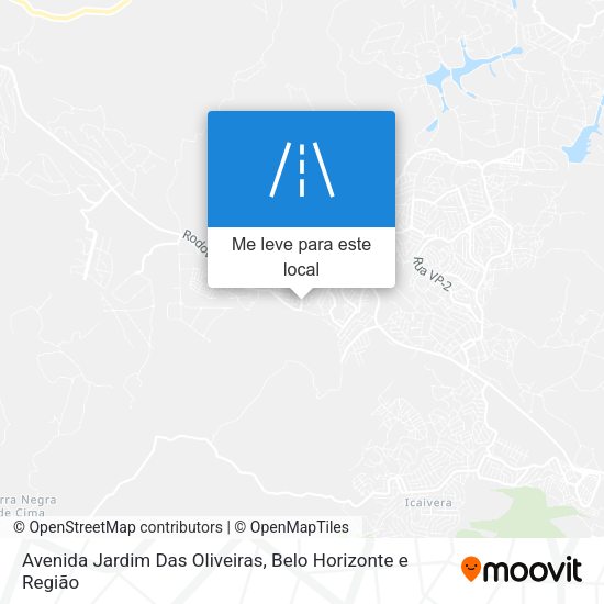 Avenida Jardim Das Oliveiras mapa