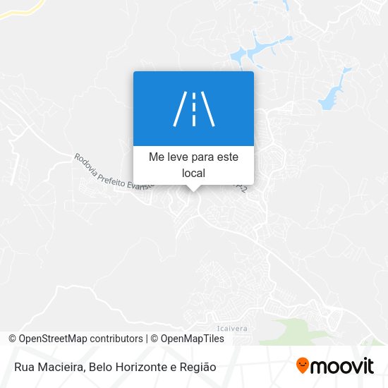Rua Macieira mapa
