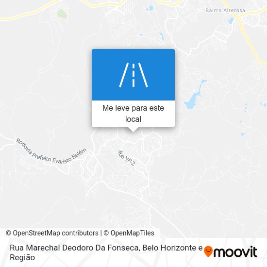 Rua Marechal Deodoro Da Fonseca mapa