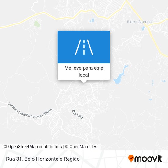 Rua 31 mapa