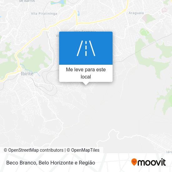 Beco Branco mapa