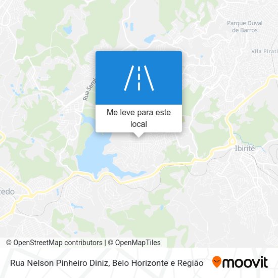 Rua Nelson Pinheiro Diniz mapa