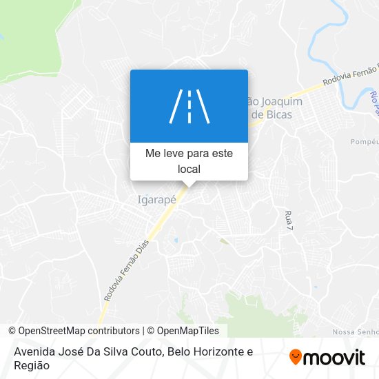 Avenida José Da Silva Couto mapa