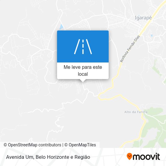 Avenida Um mapa