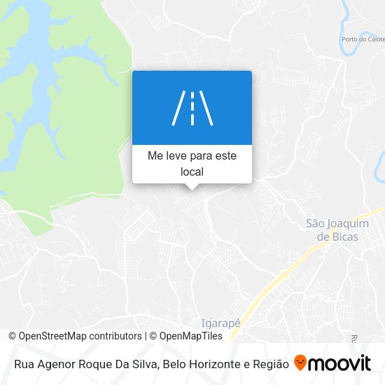 Rua Agenor Roque Da Silva mapa