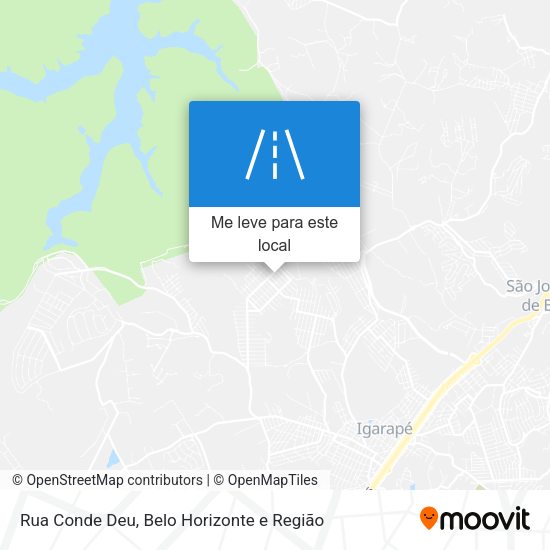 Rua Conde Deu mapa