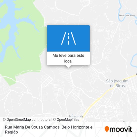 Rua Maria De Souza Campos mapa