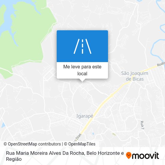 Rua Maria Moreira Alves Da Rocha mapa