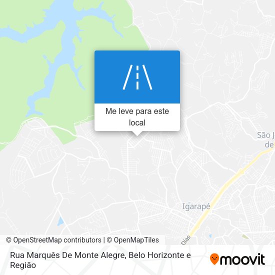 Rua Marquês De Monte Alegre mapa