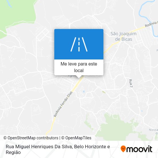 Rua Miguel Henriques Da Silva mapa