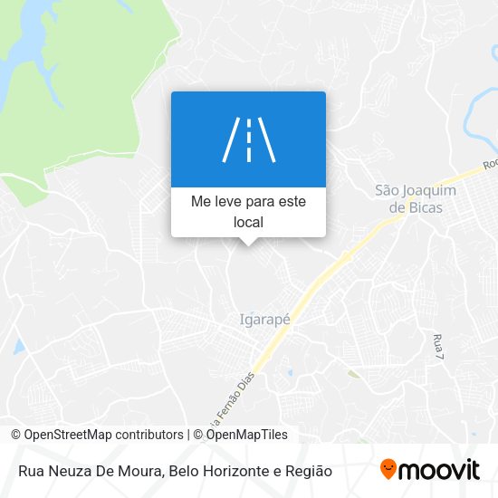 Rua Neuza De Moura mapa