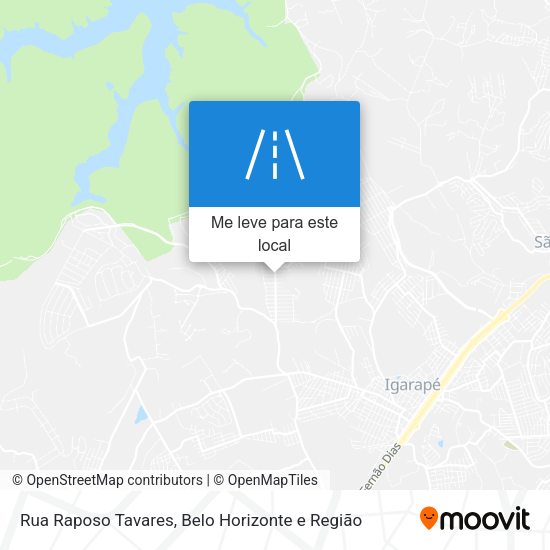 Rua Raposo Tavares mapa