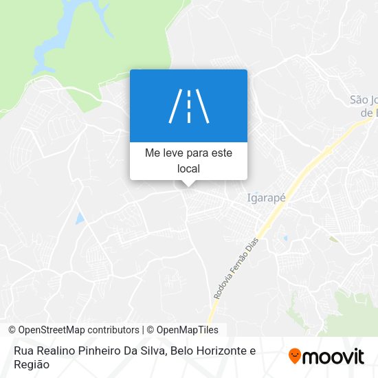 Rua Realino Pinheiro Da Silva mapa