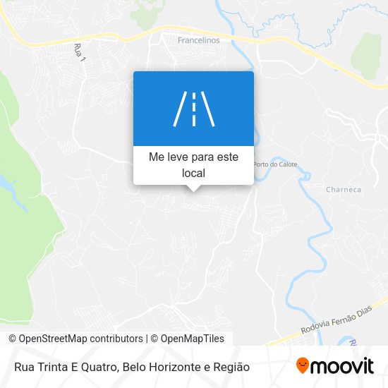 Rua Trinta E Quatro mapa