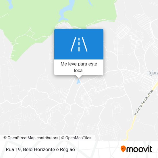 Rua 19 mapa