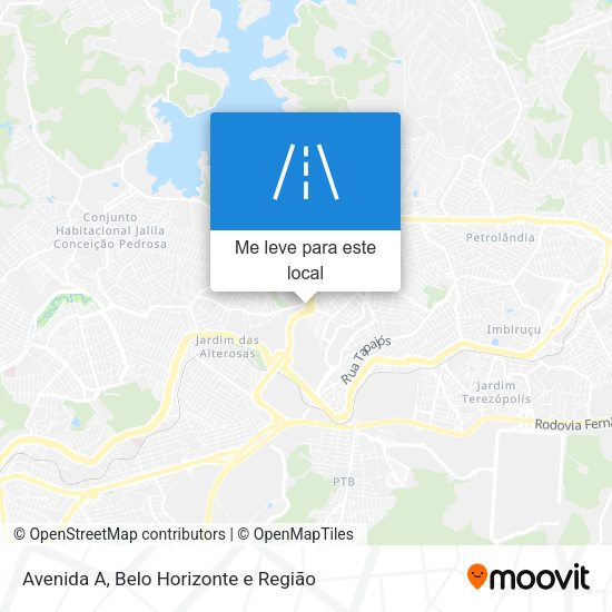 Avenida A mapa