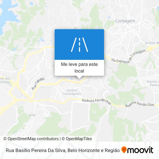 Rua Basílio Pereira Da Silva mapa