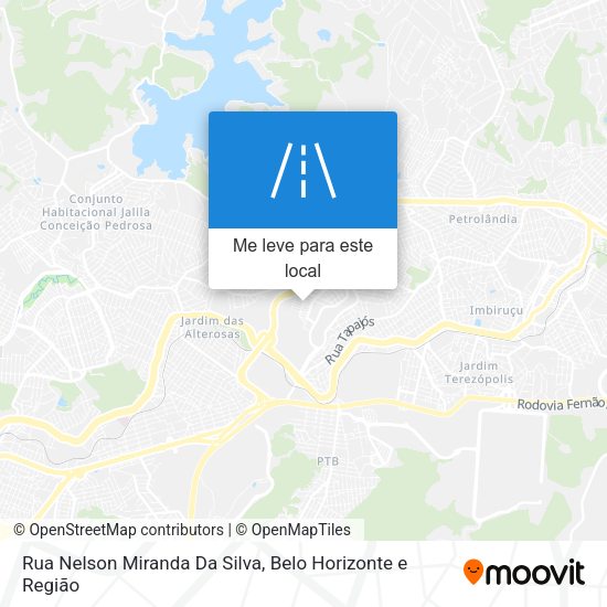 Rua Nelson Miranda Da Silva mapa