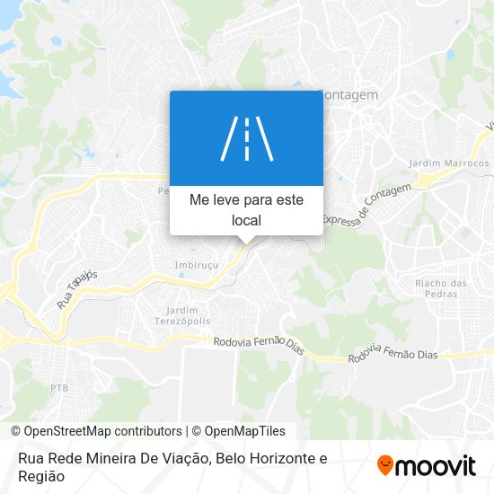 Rua Rede Mineira De Viação mapa