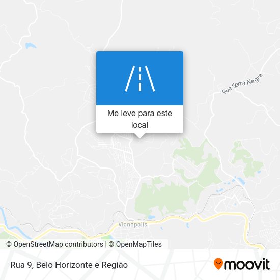 Rua 9 mapa