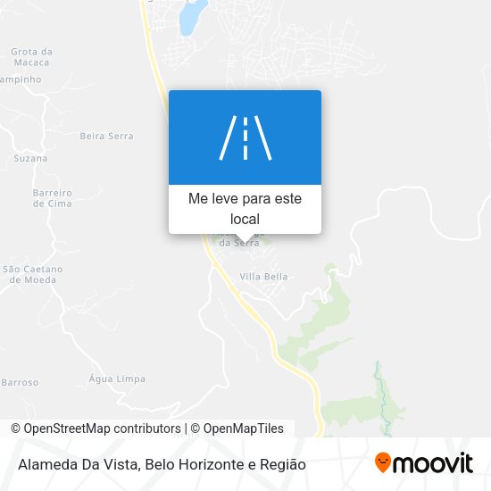 Alameda Da Vista mapa