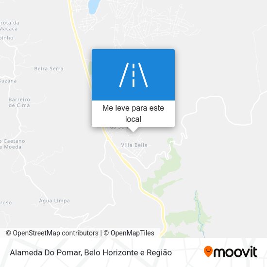 Alameda Do Pomar mapa