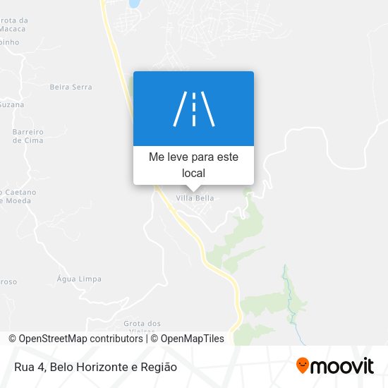 Rua 4 mapa