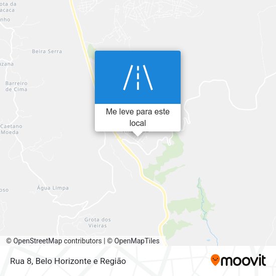 Rua 8 mapa