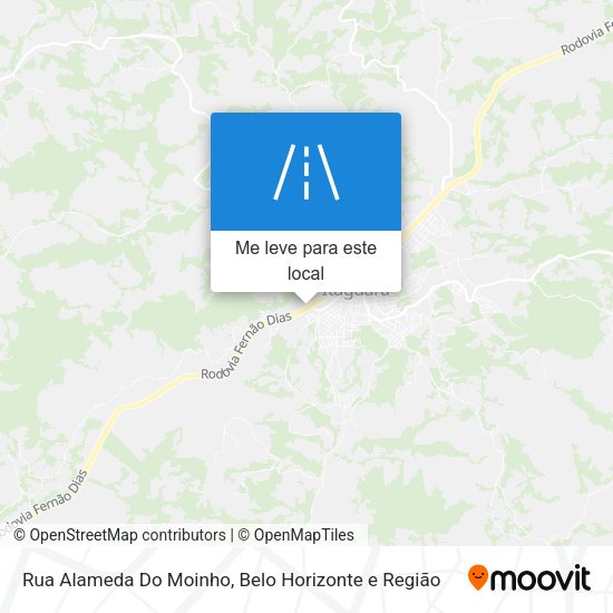 Rua Alameda Do Moinho mapa
