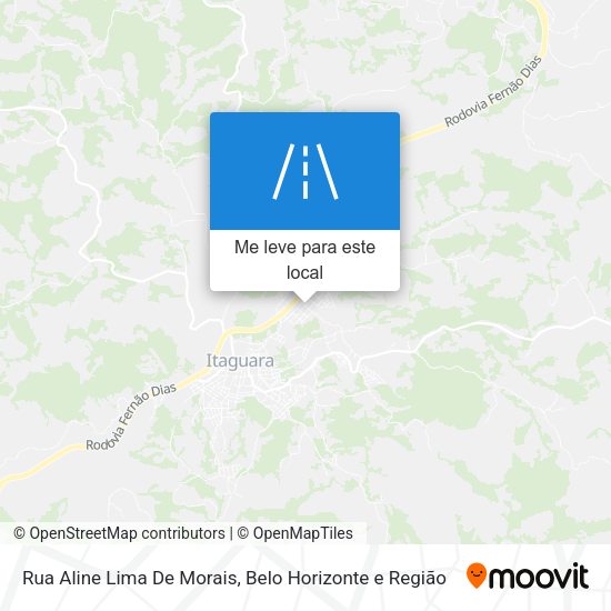 Rua Aline Lima De Morais mapa