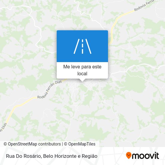 Rua Do Rosário mapa