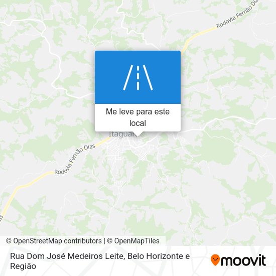 Rua Dom José Medeiros Leite mapa